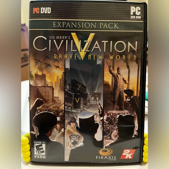 PC Game - Sid Meier’s Civilization V - Expansion Pack - Brave New World - Picture 1 of 3